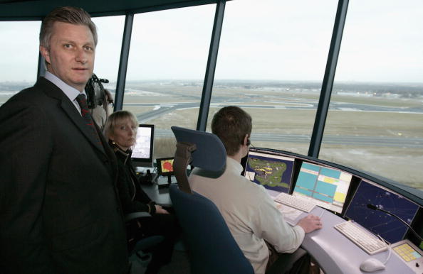 Les aéroports belges bloqués à cause d'un problème informatique. Photo Mark Renders/Getty Images.