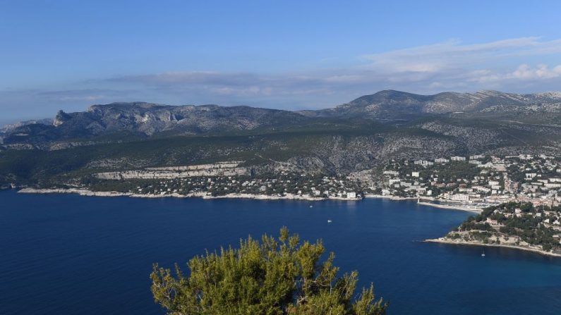 Cette photo montre le Parc National des Calanques dans la ville de Cassis. Photo BORIS HORVAT / AFP / Getty Images.