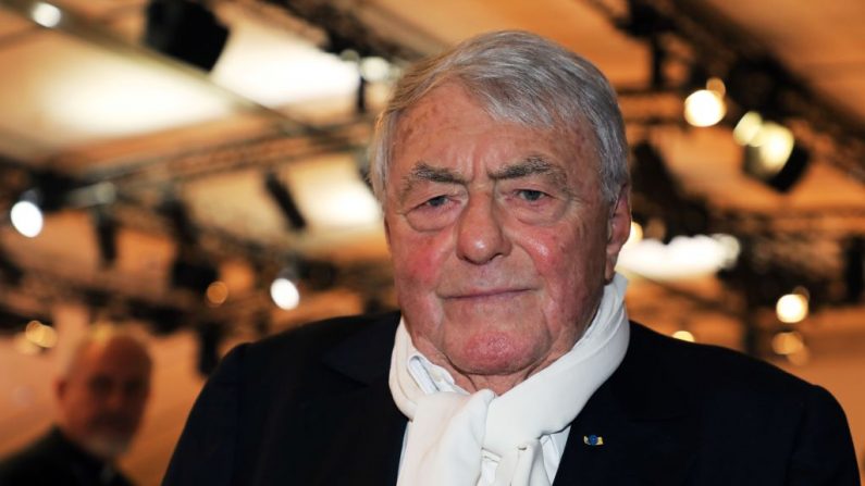 Le réalisateur français Claude Lanzmann assiste au 33ème dîner annuel du Conseil représentatif des institutions juives de France (CRIF) le 7 mars 2018 à Paris. Photo LUDOVIC MARIN / AFP / Getty Images.