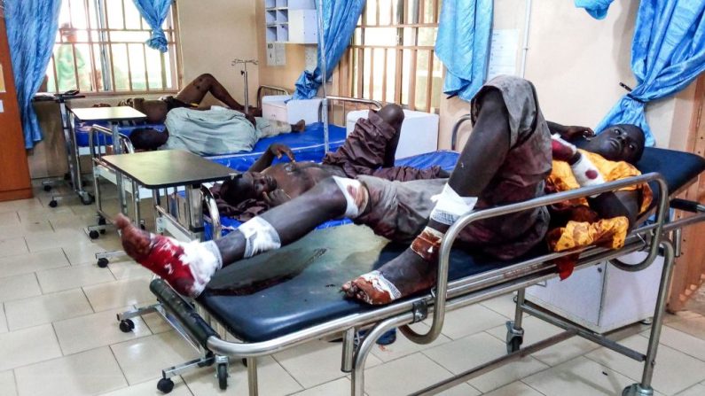 La position militaire de Baroua a été attaquée par le groupe terroriste Boko Haram. Cinq membres d'une milice combattant les djihadistes ont été tués. Photo AUDU MARTE / AFP / Getty Images.