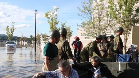 Intempéries au Japon : 57 morts et un difficile combat contre l’eau