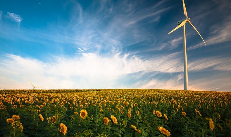 Le développement durable : un enjeu scientifique à l'interface detoutes les disciplines. (Gustavo Quepon / Unsplash, CC BY-SA)