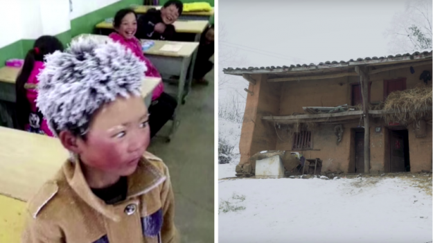 Qui est le garçon aux cheveux gelés qui a ému le monde en janvier ? Découvrez sa triste histoire familiale