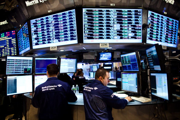 La Bourse de Paris a terminé dans le vert, la Bourse de Londres a terminé en hausse. Photo de Daniel Berehulak / Getty Images.