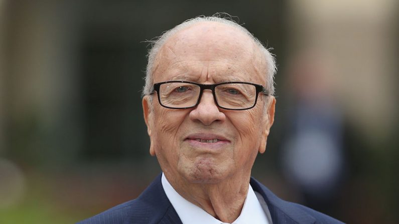 Le président tunisien Beji Caid Essebsi, veut sortir son pays du moyen-âge. Photo de Sean Gallup / Getty Images.