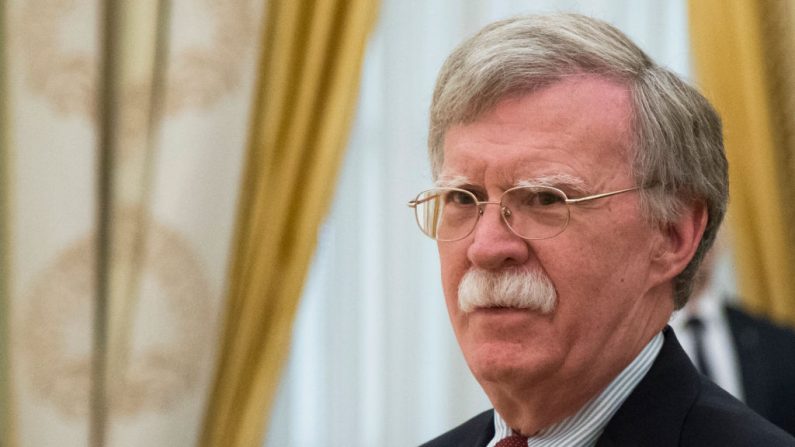 John Bolton, conseillé  à la sécurité nationale américaine, se rend en Israël. ALEXANDER ZEMLIANICHENKO / AFP / Getty Images.