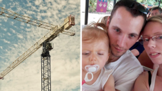 Un papa désespéré monte sur une grue parce que sa fille handicapée n’a pas de place dans un établissement adéquat