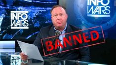 Alex Jones, réduit au silence par Apple, Facebook et Google, blâme la « Chine communiste »