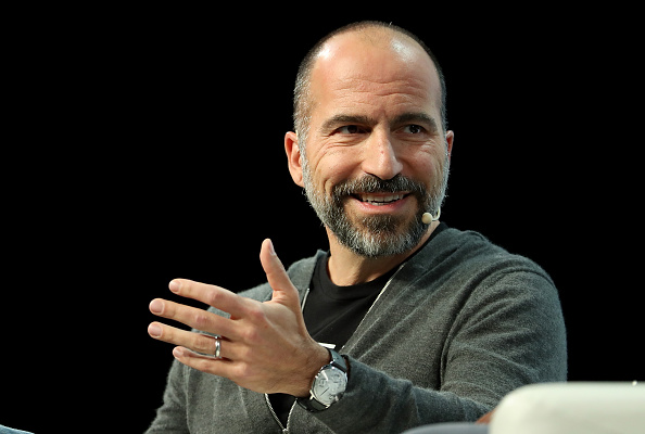 Dara Khosrowshahi, ex- PDG d'Expedia Group, avait pris les rênes d’ Uber en août 2017 avec pour feuille de route de remettre le groupe sur les rails pour préparer une entrée en Bourse en 2019. (Photo : Justin Sullivan/Getty Images)