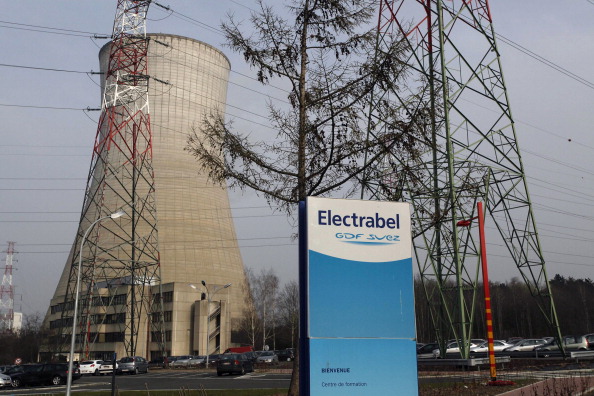 Une tour de refroidissement de la centrale nucléaire d'Electrabel à Tihange.(Photo : BRUNO FAHY/AFP/Getty Images)