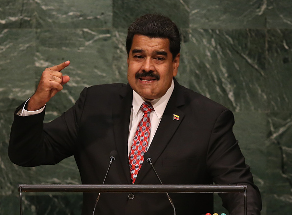 "Le Venezuela est un bon payeur. Dans les moments les plus difficiles, il a démontré sa capacité à honorer ses engagements avec la Chine", a assuré le président vénézuelien Nicolas Maduro. (Photo : John Moore/Getty Images)