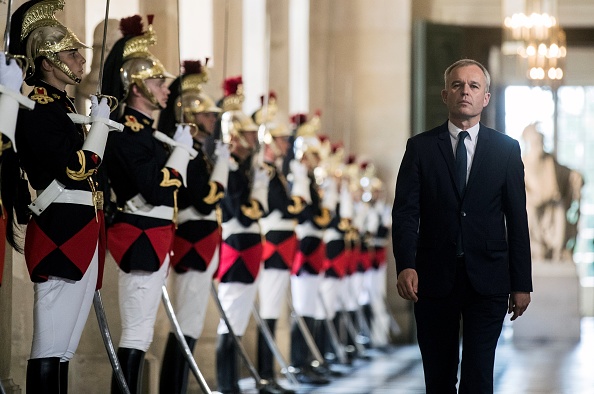 François de Rugy, 44 ans, président de l'Assemblée nationale, a été choisi ce mardi pour succéder à Nicolas Hulot à l'Écologie. (Photo : ETIENNE LAURENT/AFP/Getty Images)