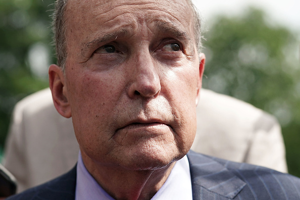 Larry Kudlow, le conseiller économique de la Maison Blanche.(Photo : Alex Wong/Getty Images)