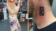 En Russie, Domino’s Pizza offre des pizzas à vie contre un tatouage