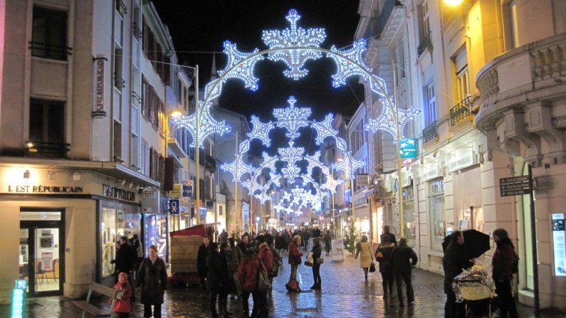 Crédit : Capture d'écran Facebook - Lumières de Noël Montbéliard.