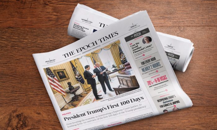 L'édition américain du journal Epoch Times