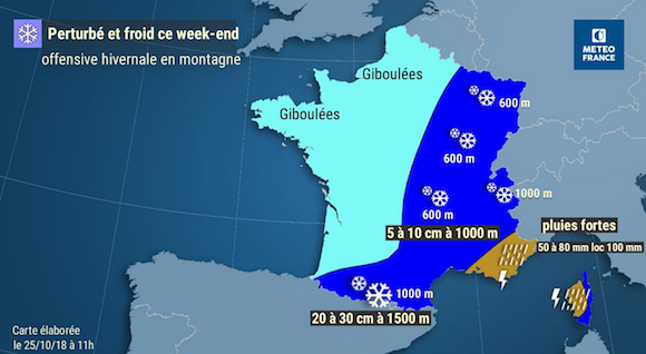 Le froid s'installe ce week-end. (Capture d’écran METEO FRANCE YouTube)