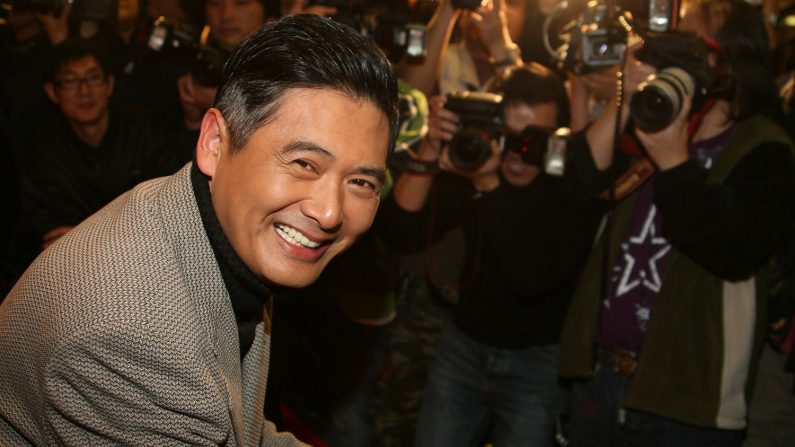 L'acteur Chow Yun Fat lors de la première de son film "Curse Of The Golden Flower", le 16 décembre 2006 à Hong Kong. (MN Chan/Getty Images)