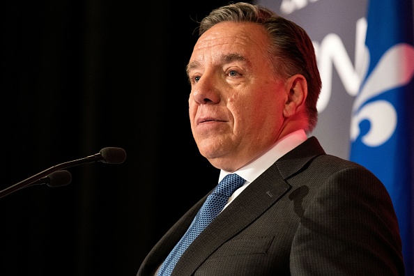 François Legault, le premier ministre du Québec (MARTIN OUELLET-DIOTTE/AFP/Getty Images)