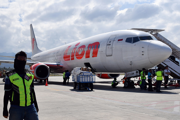 Crash d'un avion Lion Air Boeing 737-800 en Indonésie. (Photo : ADEK BERRY/AFP/Getty Images)