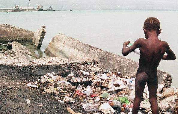 Haïti, secoué par un séisme d'une magnitude de 5,9 samedi en fin de soirée, Photo THONY BELIZAIRE / AFP / Getty Images.