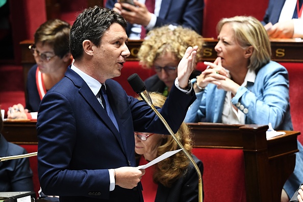 Le porte-parole du gouvernement Benjamin Griveaux. (Photo : BERTRAND GUAY/AFP/Getty Images)