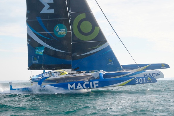 - En 24 heures, François Gabart a augmenté son avantage sur Joyon d'une trentaine de milles, Photo DAMIEN MEYER / AFP / Getty Images.