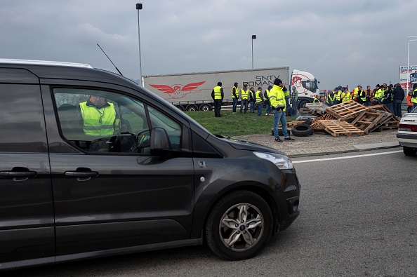 "Gilets jaunes", le mouvement continu.        (Photo : ROMAIN LAFABREGUE/AFP/Getty Images)