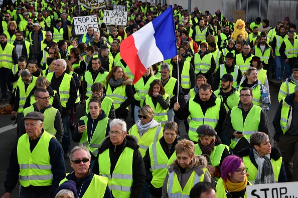 Les Français n'ont pas le moral au beau fixe.  (XAVIER LEOTY/AFP/Getty Images)