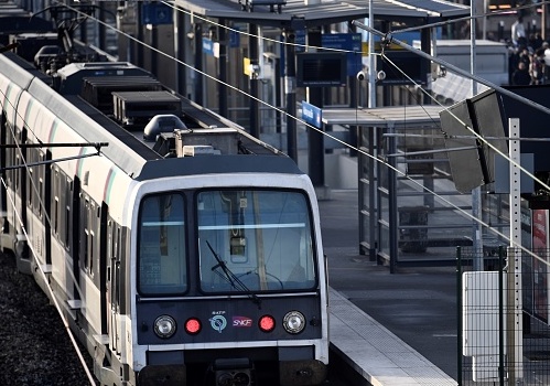 Terrible accident sur le RER C. (Photo : MARTIN BUREAU/AFP/Getty Images)