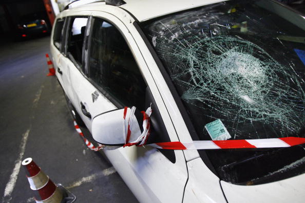 Nuit d' Halloween marquée par la violence en France. (Photo: FRED DUFOUR/AFP/Getty Images)