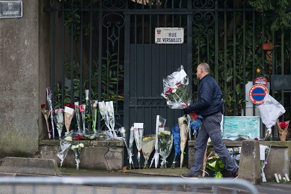 Marnes-la-Coquette. La maison de Johnny cambriolée. (Photo : GEOFFROY VAN DER HASSELT/AFP/Getty Images)