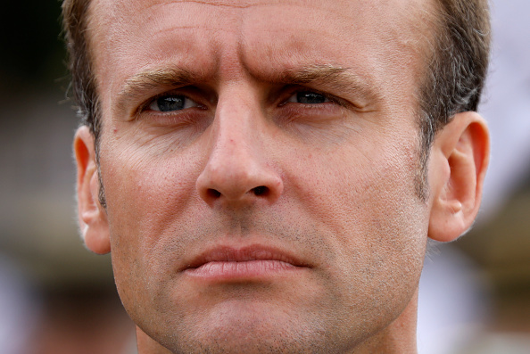 Le  Président Emmanuel Macron. (Photo : CHARLES PLATIAU/AFP/Getty Images)