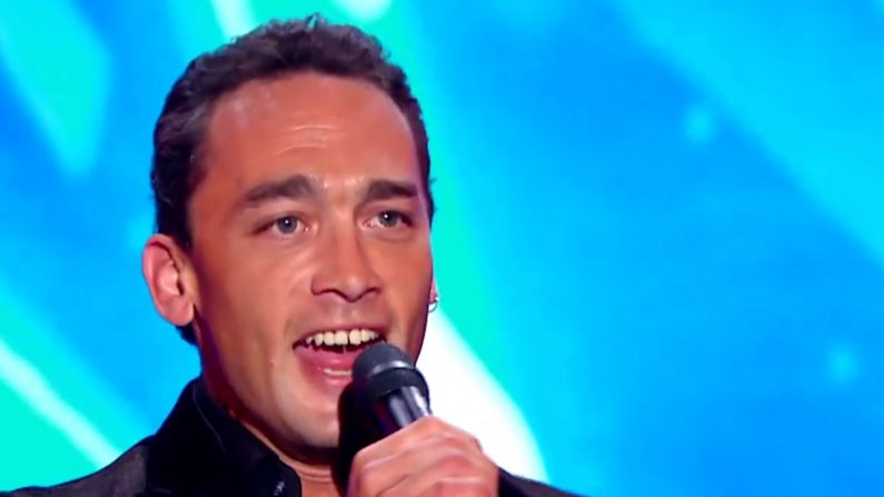 Jean-Baptiste Guégan dans "La France a un incroyable talent", le 6 novembre 2018 