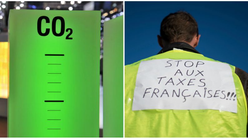 Pour François Gervais, professeur émérite à l’université François Rabelais de Tours, la diminution du CO2 dans l’atmosphère ne permettra pas d’éviter à la planète de se réchauffer. Crédit : FABRICE COFFRINI/AFP/Getty Images - SEBASTIEN SALOM GOMIS/AFP/Getty Images.