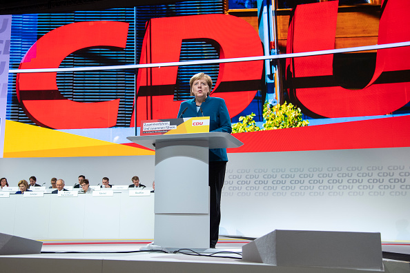 -Angela Merkel, quittera ses fonctions de chef du parti après un règne de 18 ans. Photo de Thomas Lohnes / Getty Images.