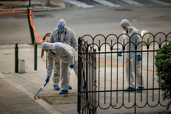 Un syndicat de la police technique et scientifique, le Snipat, appelle à la grève la nuit du 31 décembre au 1er janvier  2018.  (Photo : -/AFP/Getty Images)