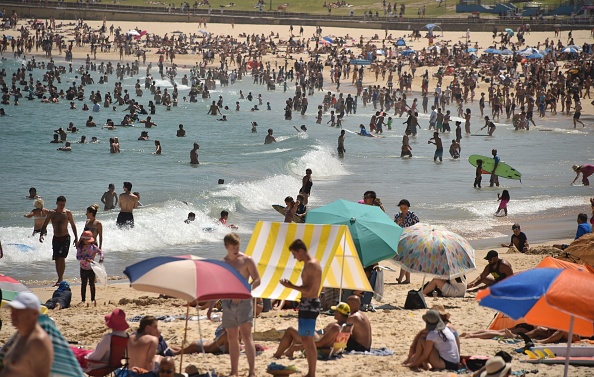 Canicule  en Australie : 49,3 degrés à Marble Bar.  (Photo : PETER PARKS/AFP/Getty Images)