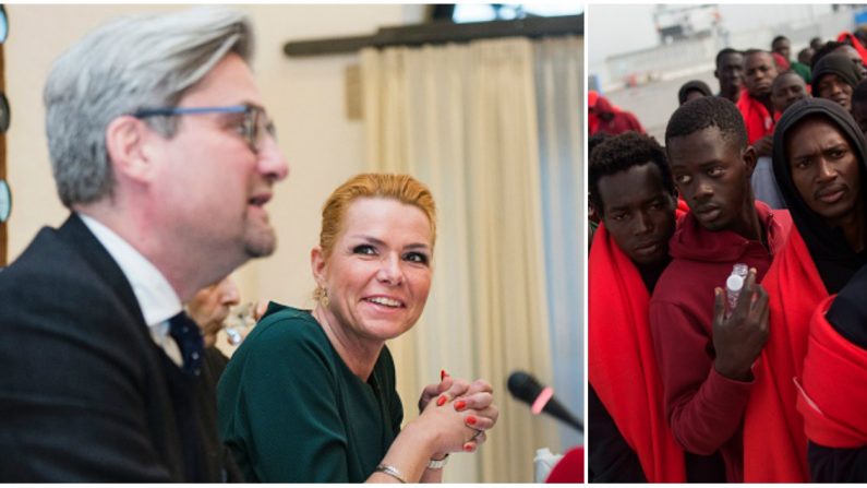 À la tête du ministère de l’Immigration et de l’Intégration depuis 2015, Inger Støjberg fait partie des ministres les plus populaires du Danemark. Crédit : SIMON SKIPPER/AFP/Getty Images - JORGE GUERRERO/AFP/Getty Images.