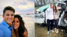 Ce couple croit que « son ange gardien » les a sauvés d’un accident probablement fatal