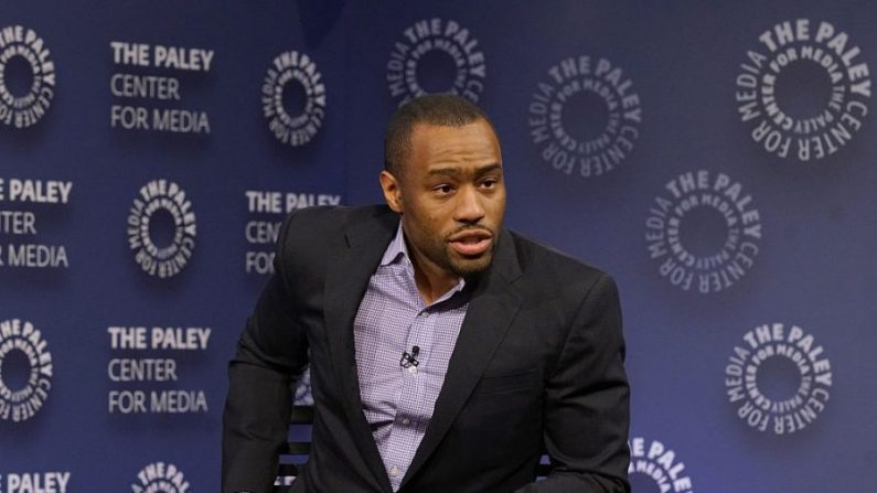 Le modérateur Marc Lamont Hill assiste à une présentation du réseau BET intitulée,'An Evening With'The Quad'' au Paley Center à New York City le 7 décembre 2016. (Photo par Bennett Raglin/Getty Images pour BET Networks) 
