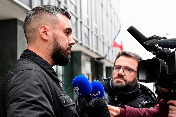 Éric Drouet, une des figures du mouvement des "gilets jaunes", a lancé une cagnotte pour les manifestants blessés.  (Photo : BERTRAND GUAY/AFP/Getty Images)