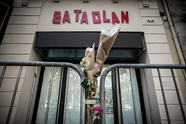 La salle de concert "Bataclan" a été l'une des cibles des attaques terroristes du 13 novembre 2015 au cours desquelles 130 personnes ont été tuées et 413 autres ont été blessées.       (Photo : PHILIPPE LOPEZ/AFP/Getty Images)