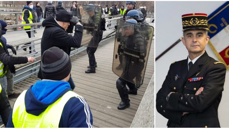 Le général Soubelet s’est exprimé pour la première fois de l’année à l’issue de l’acte VIII du mouvement des « gilets jaunes ». Crédit : AFP/Getty Images - Facebook Bertrand Soubelet.