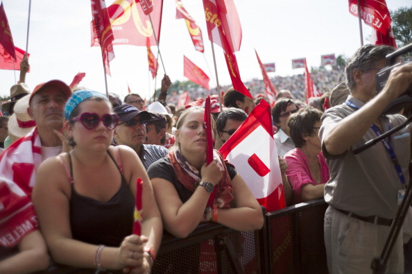 En 2018, le journal Le Monde avait déjà recueilli les témoignages d’adhérentes des Jeunes communistes qui accusaient des militants de harcèlement, d’agression sexuelle et de viol. Photo d’illustration. Crédit : FRED DUFOUR/AFP/GettyImages.