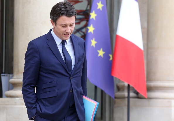 Le porte-parole du gouvernement Benjamin Griveaux a défendu vendredi sur Europe 1 l'indépendance de la justice dans l'affaire Benalla.  (Photo:  LUDOVIC MARIN/AFP/Getty Images)