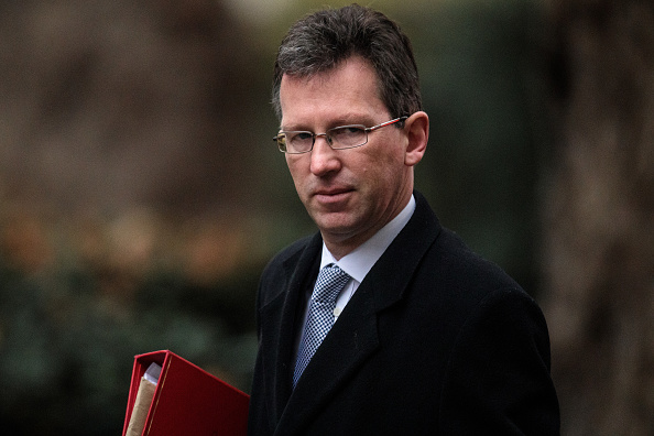 Le ministre britannique de la Culture , Jeremy Wright, s'entretiendra aux Etats-Unis avec des représentants des géants Google, Facebook, Twitter et Apple au sujet des réseaux sociaux. (Photo : Jack Taylor/Getty Images)