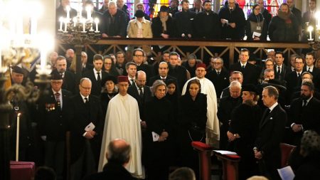 Nombreuses têtes couronnées aux obsèques du comte de Paris, prétendant au trône de France