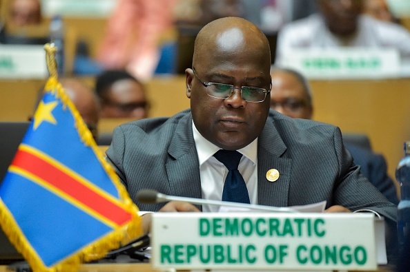 -Le président de la République démocratique du Congo, Felix Tshisekedi, assiste au 32e sommet de l'Union africaine (UA) à Addis-Abeba le 10 février 2019. Photo de SIMON MAINA / AFP / Getty Images.