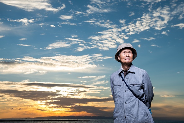 -Cette photo prise le 18 septembre 2018 montre Harunori Kojima, ancien membre du parti communiste et ancien chef du bureau d'appui au rapatriement à Niigata. Photo MARTIN BUREAU / AFP / Getty Images.